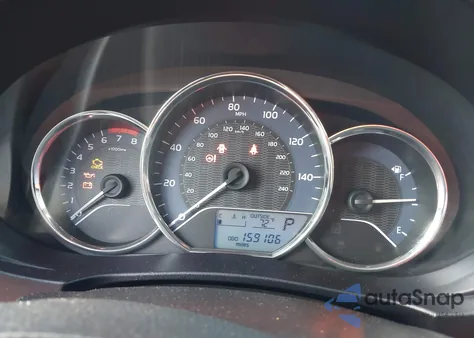 2014 Toyota Corolla Le z USA, uszkodzony, nr VIN 5YFBURHE9EP103478